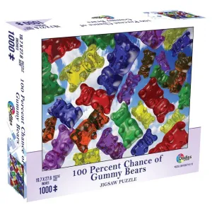 100% Chance of Gummy Bears 1000 Puzzle