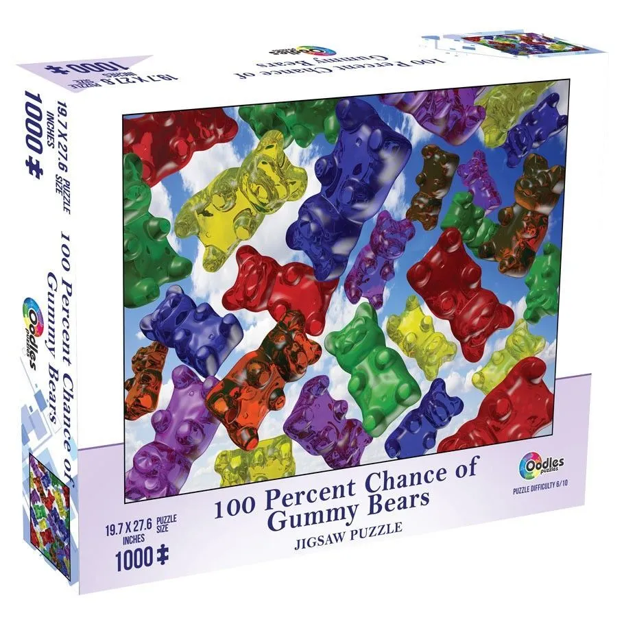 100% Chance of Gummy Bears 1000 Puzzle