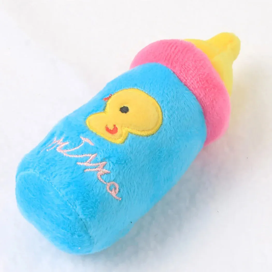 Bottle Plush Squeaky Toys