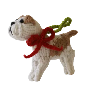 Bulldog Ornament by Chilly Dog