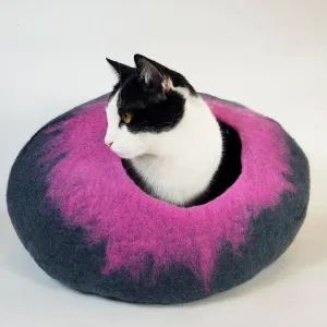 Cat Cave - Gray & Pink