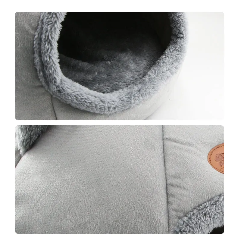 Cat Ears Comfy Deep Sleep Cat Bed Cat Cave