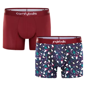 Christmas & Red Boxers Duo LONG