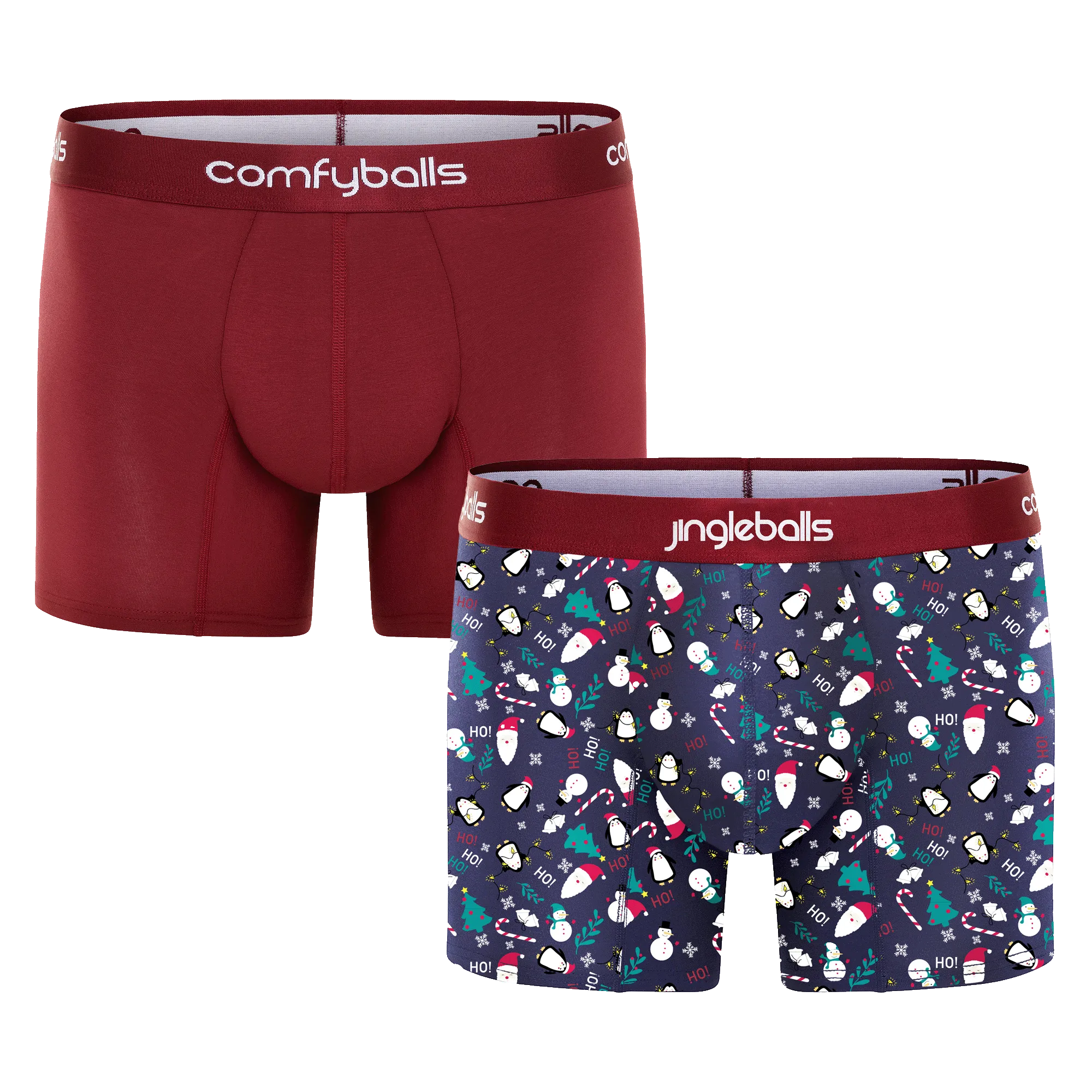 Christmas & Red Boxers Duo LONG