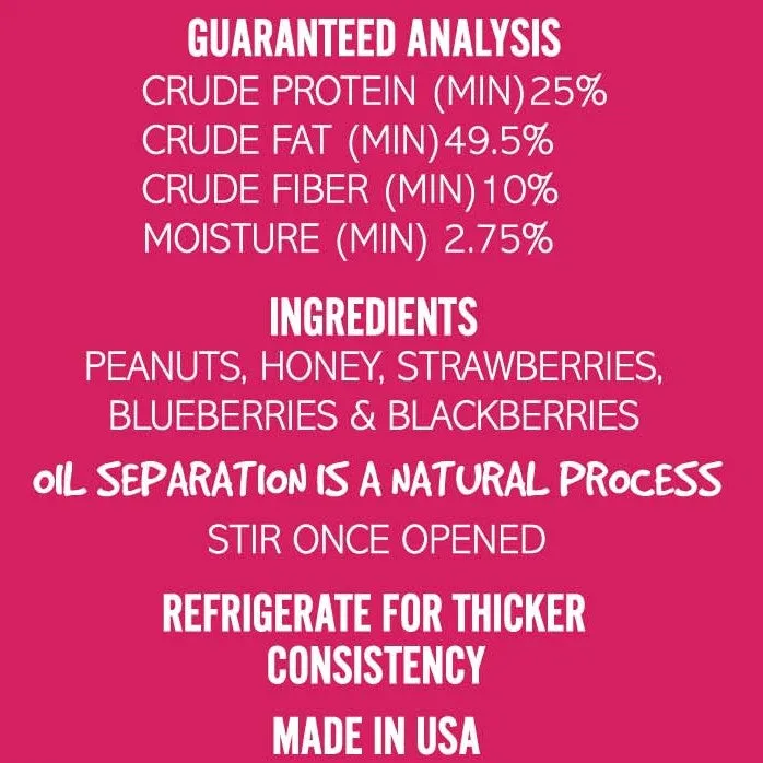 Dog Treats | Peanut Butter Berries & Honey