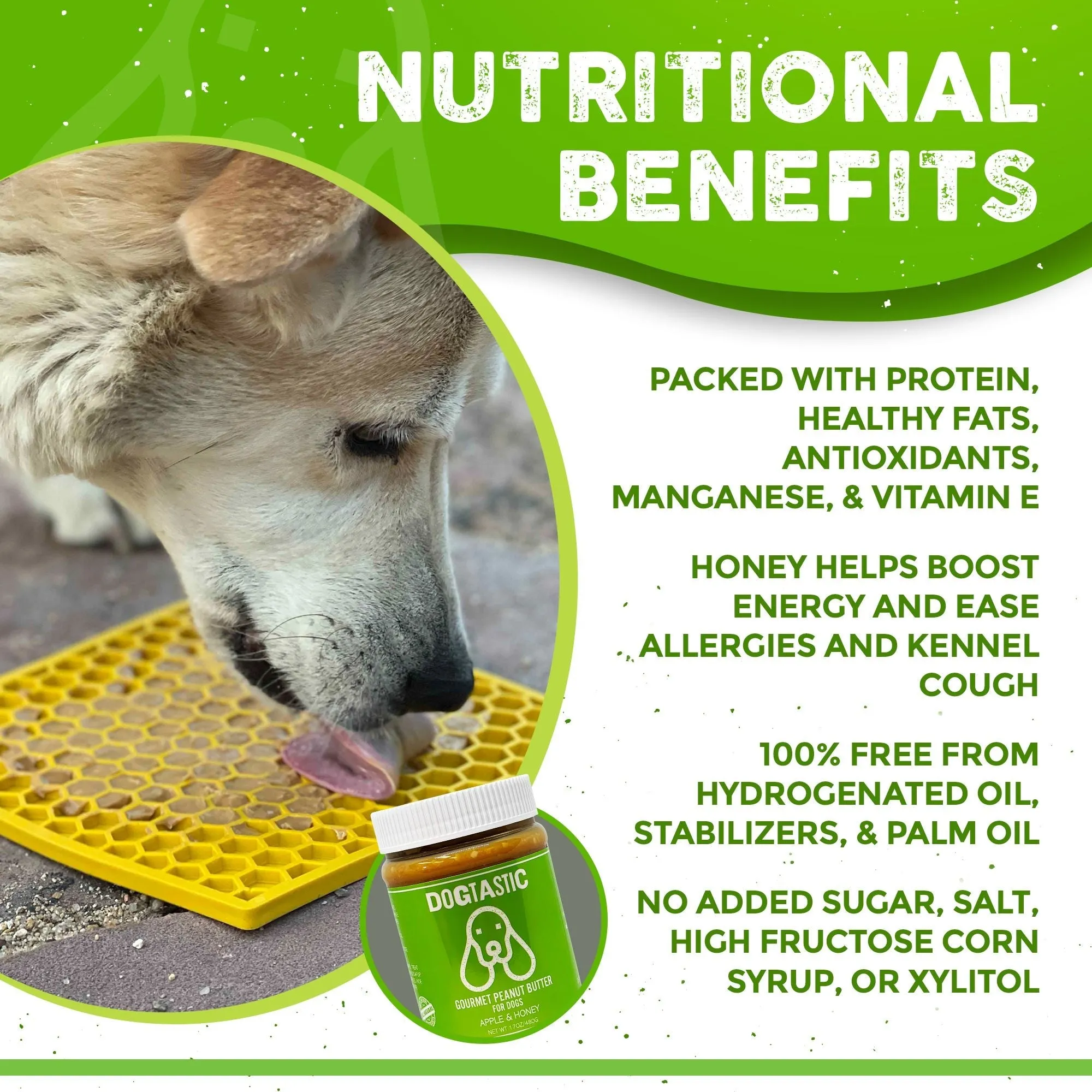 Dog Treats | Peanut Butter Berries & Honey