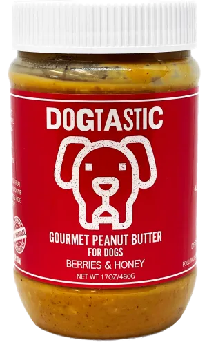 Dog Treats | Peanut Butter Berries & Honey