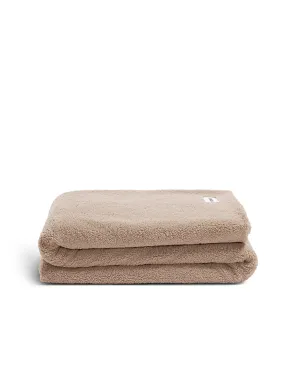 Faux Fur Throw Blanket - Warm Grey