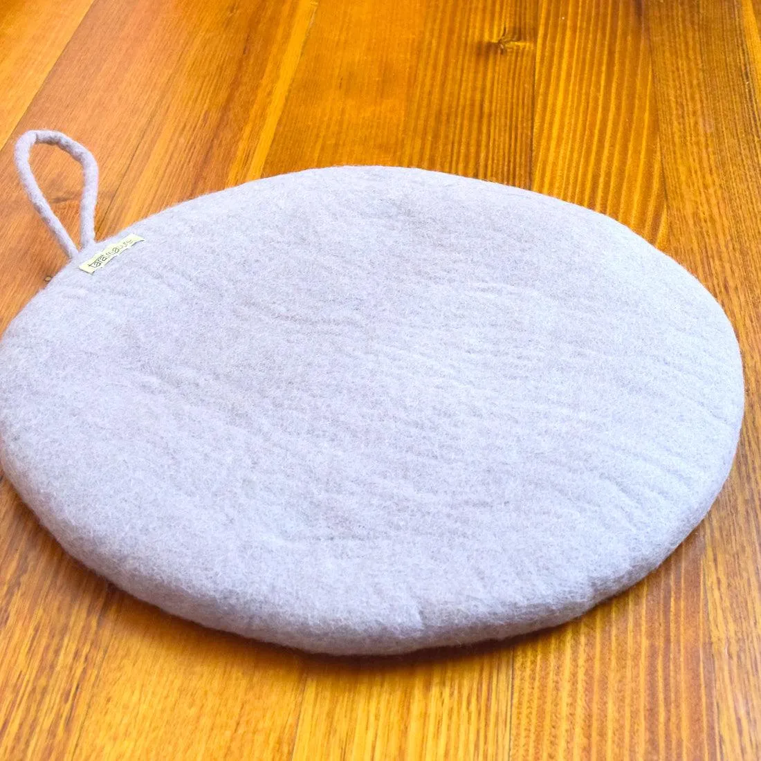 Felt and Jute Cat Scratcher - Blush Mauve