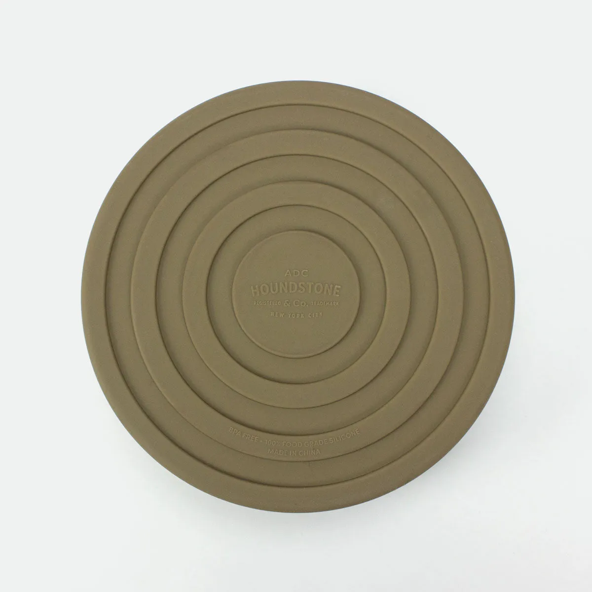 Food Grade Silicone Dog Bowl - Olive, 4.5 Cups Volume, Dishwasher Safe, Non-Slip
