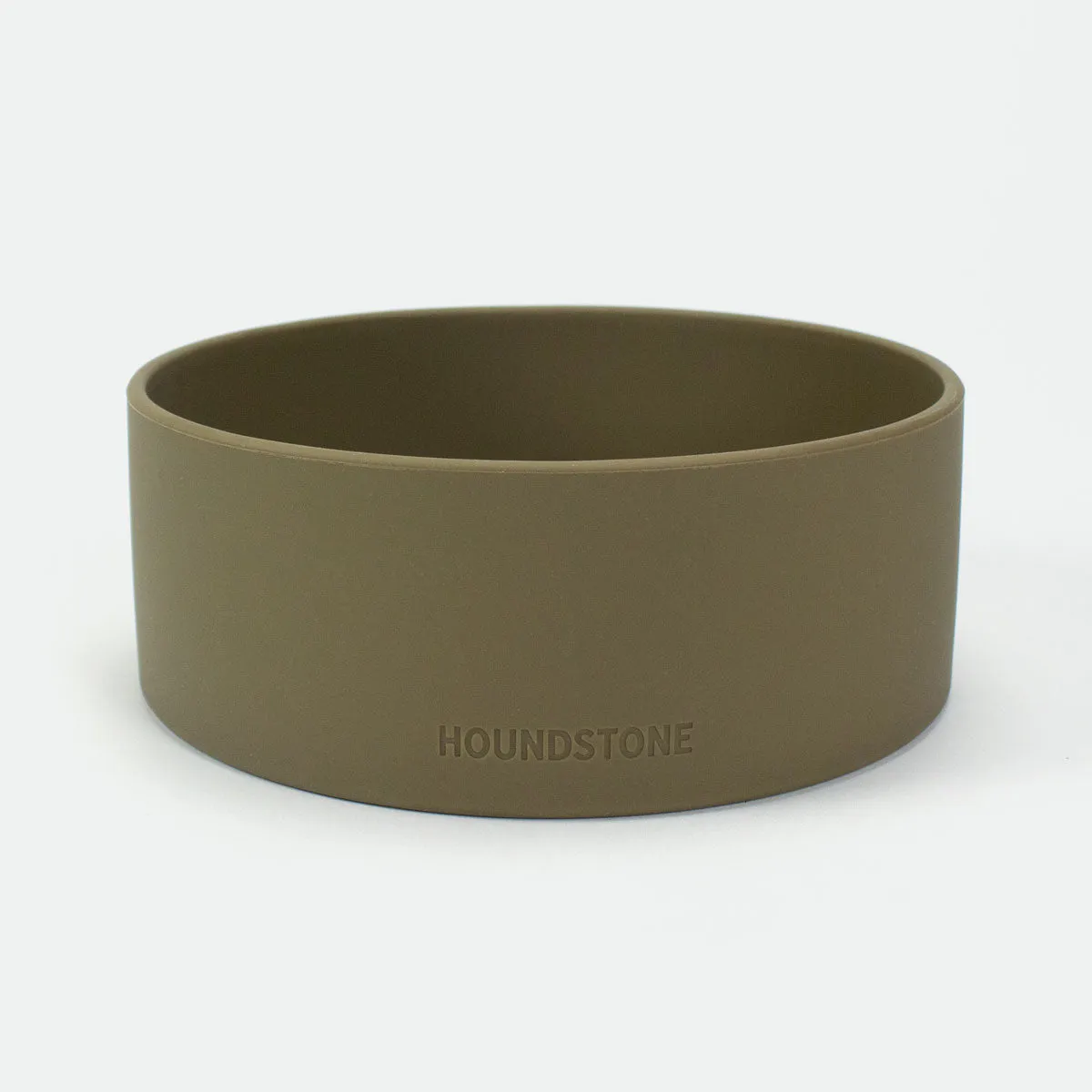 Food Grade Silicone Dog Bowl - Olive, 4.5 Cups Volume, Dishwasher Safe, Non-Slip