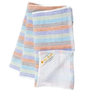 Full Circle Tidy Dish Cloths (3) - Multi Coloured