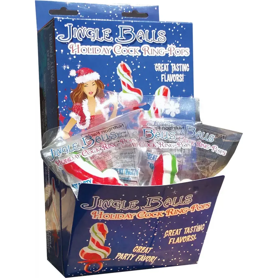 Jingle Balls Holiday Cock Ring 12pc Dsp