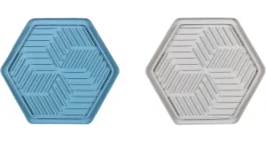 LICK PAD BEAN HEXAGON MULTIPLE COLOURS
