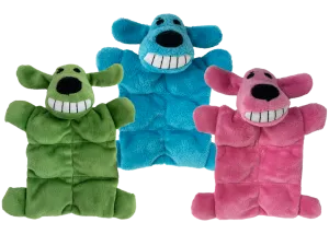 Mini Loofa Squeaker Mat - 6.5" Dog Toy