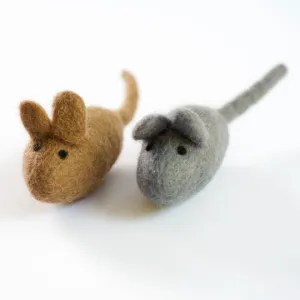 MOUSE Wool Cat Toy | Kitten Toy