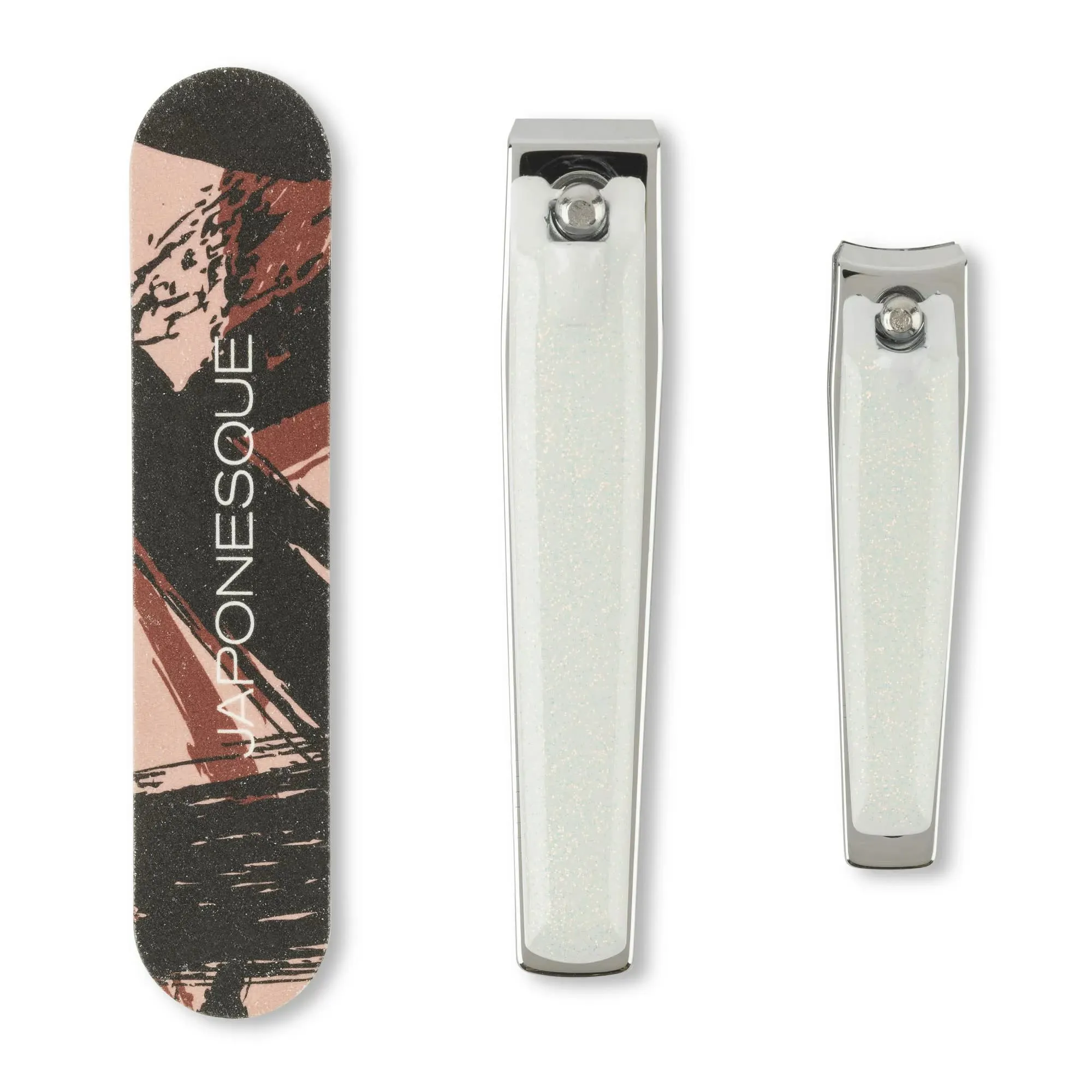Natural Shimmer Nail Clipper   Salon Board Set