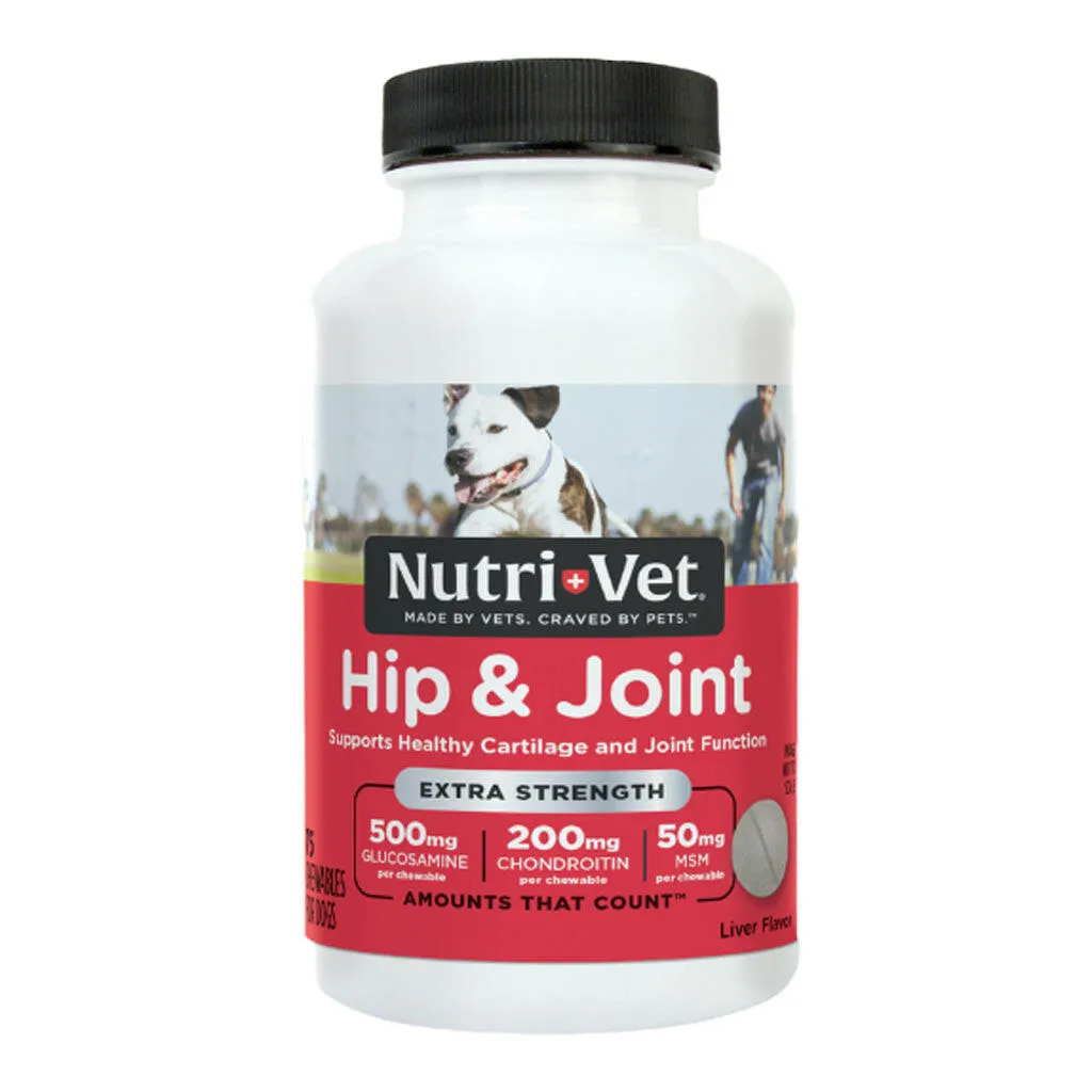 Nutri-Vet Hip & Joint Chewable Dog Supplements