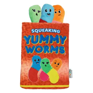 Outward Hound Snack Bag Yummy Worms Puzzle Dog Toy