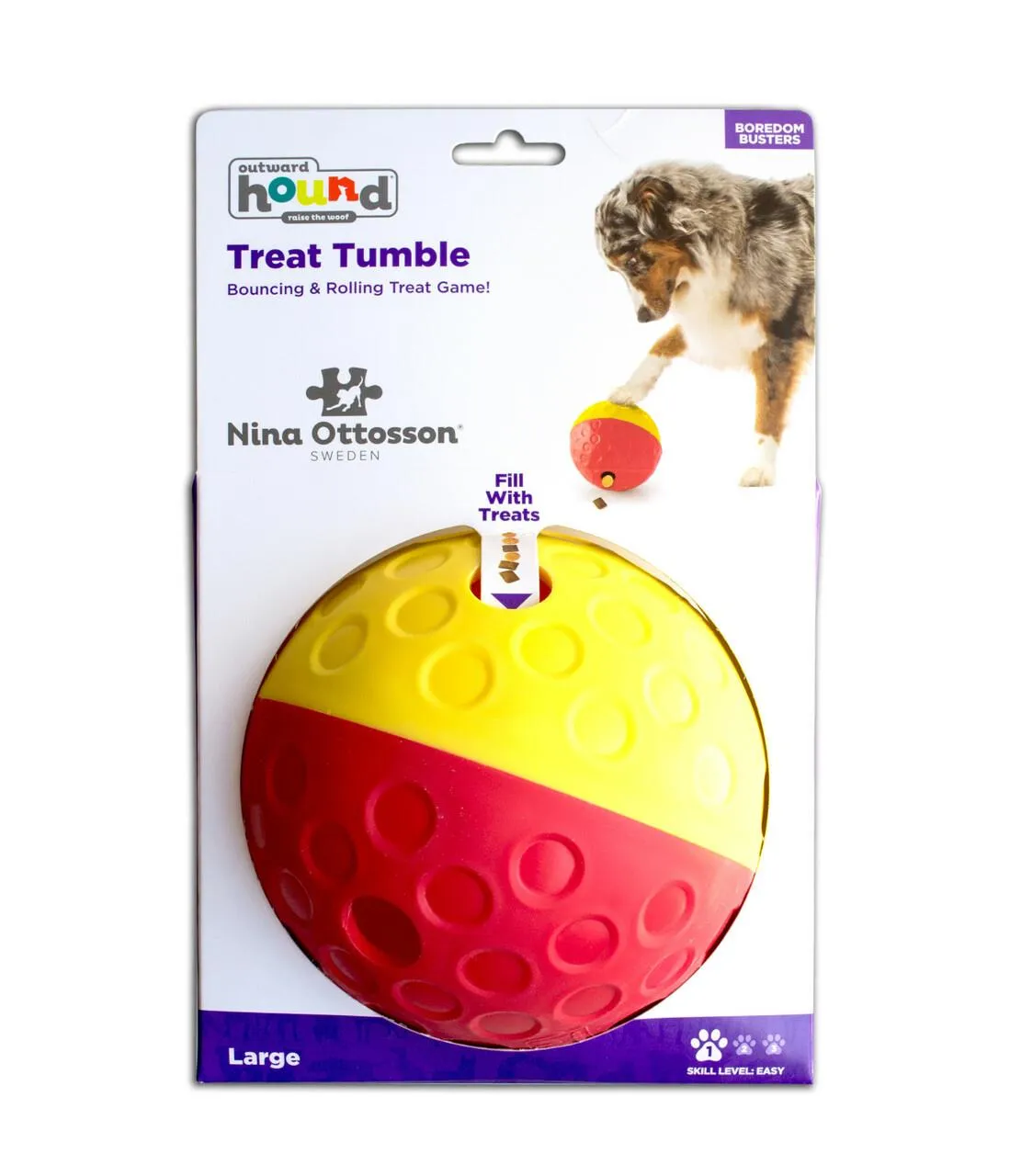 Outward Hound Treat Tumble Puzzle Toy Large