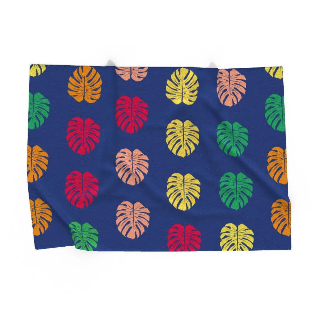 Pet Blanket Throw - Leaf