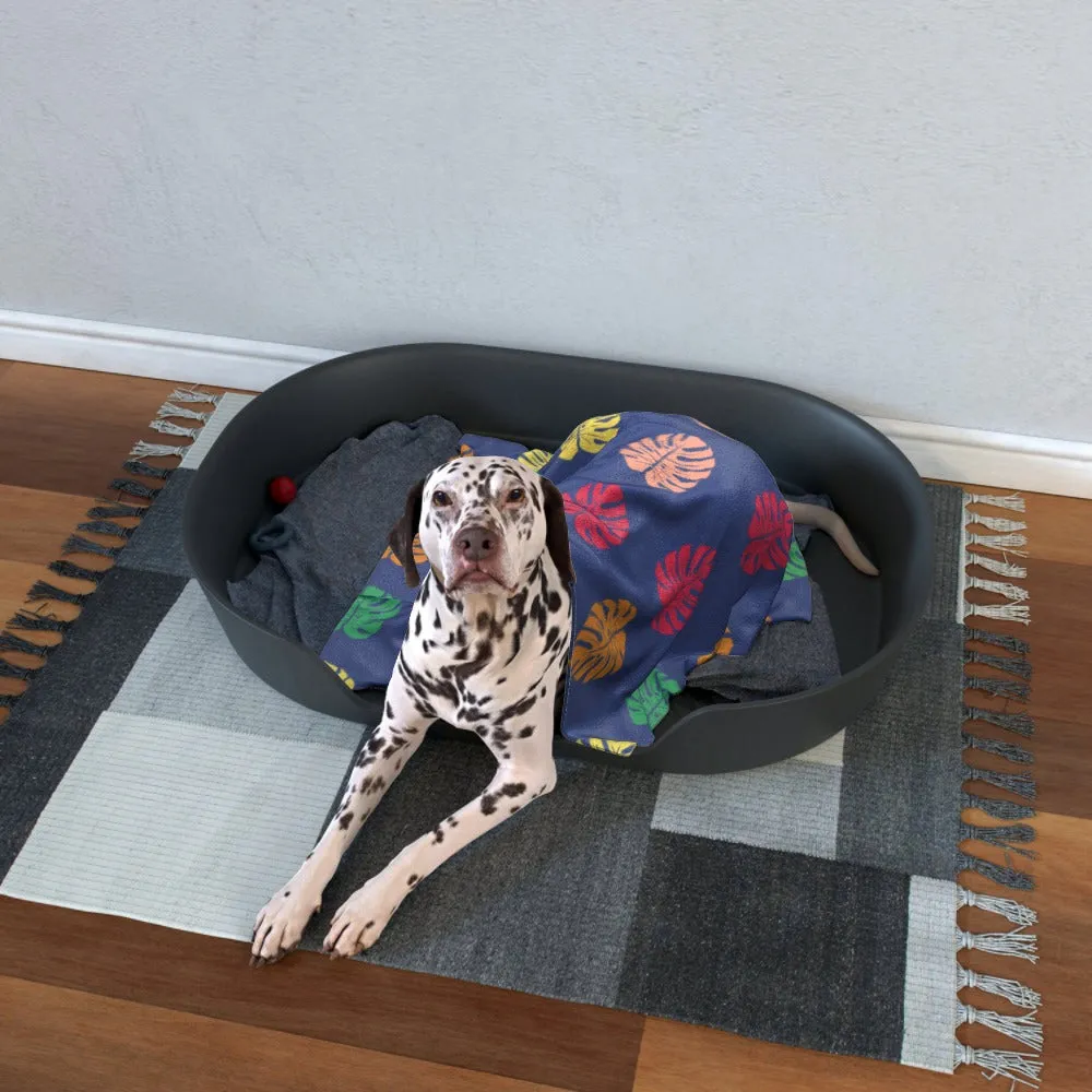 Pet Blanket Throw - Leaf