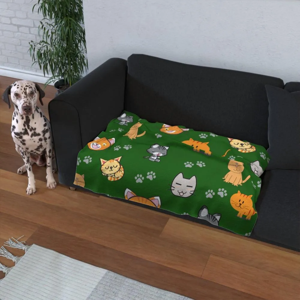 Pet Blanket Throw Soft Fleece Lightweight Washable Dog Cat Warm 38  Designs