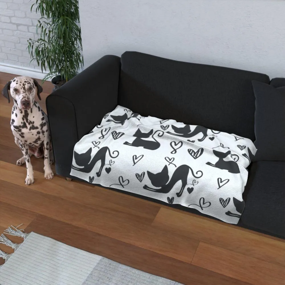 Pet Blanket Throw Soft Fleece Lightweight Washable Dog Cat Warm 38  Designs