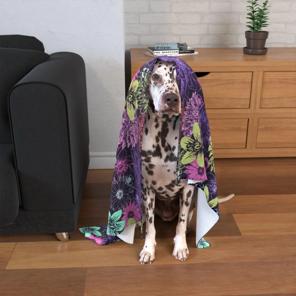 Pet Blanket Throw Soft Fleece Lightweight Washable Dog Cat Warm 38  Designs