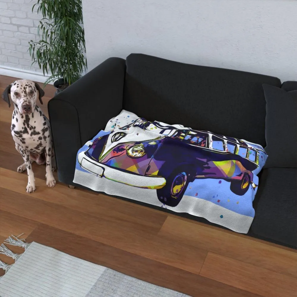 Pet Blanket Throw Soft Fleece Lightweight Washable Dog Cat Warm 38  Designs