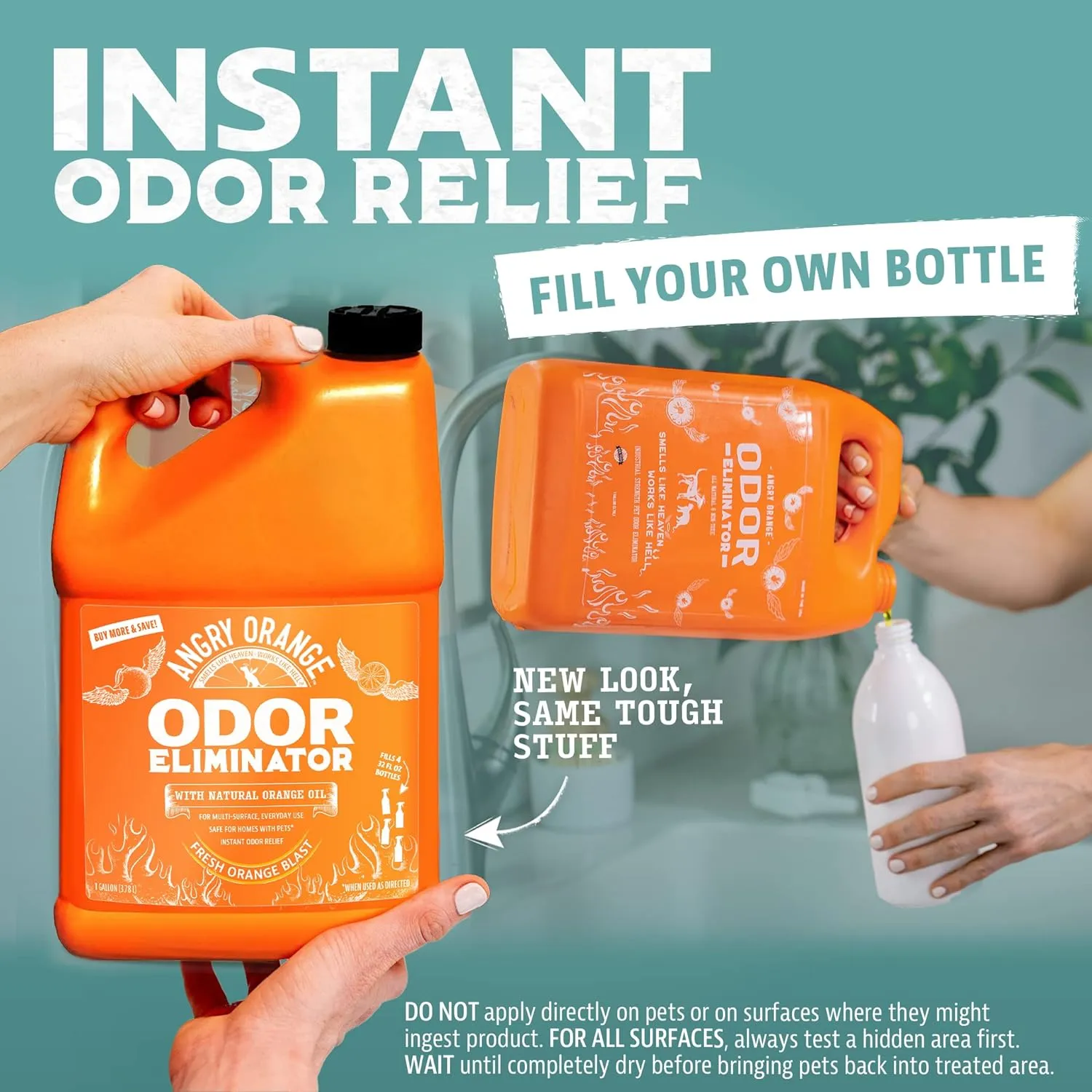 Pet Odor Eliminator Gallon Refill Pack