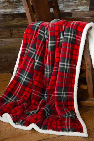 Plaid Throw