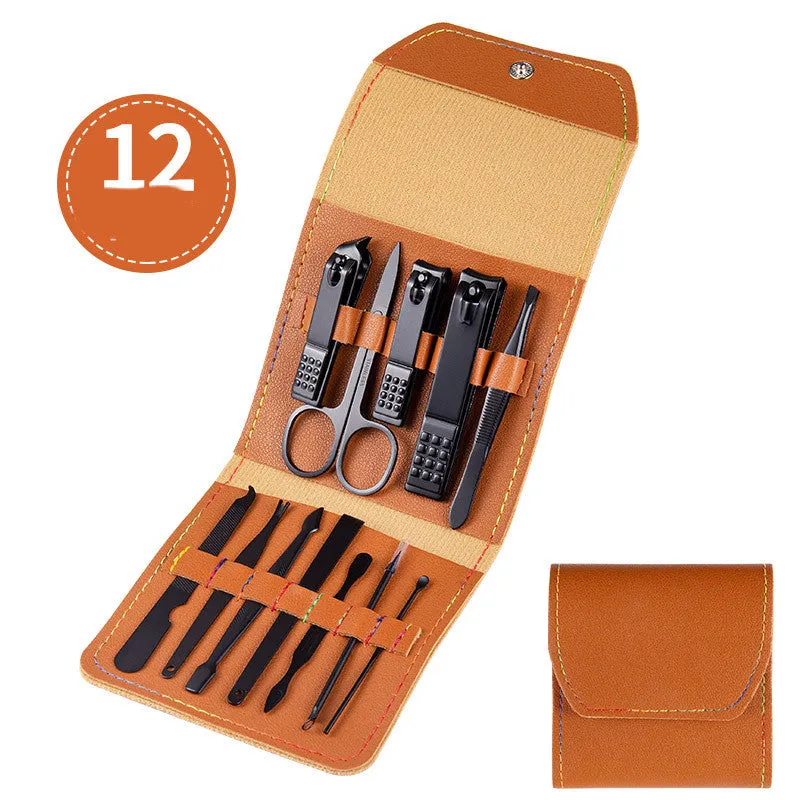 SalonMaster Manicure Kit - Professional Scissors Nail Clippers Set