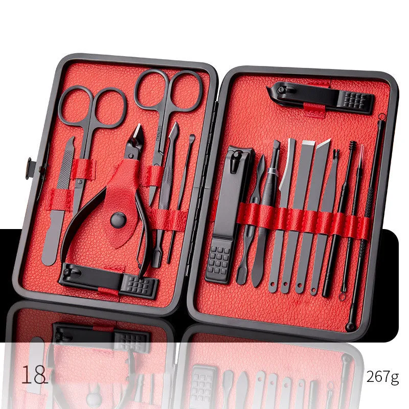 SalonMaster Manicure Kit - Professional Scissors Nail Clippers Set