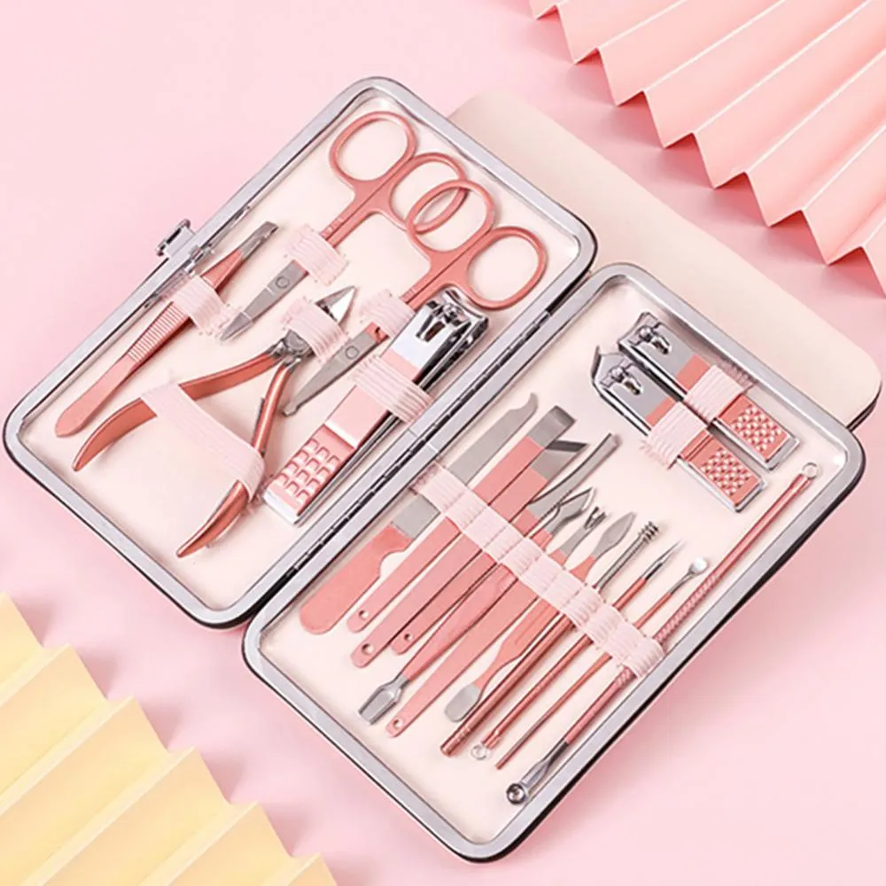 SalonMaster Manicure Kit - Professional Scissors Nail Clippers Set