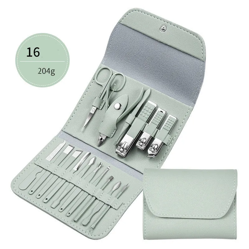 SalonMaster Manicure Kit - Professional Scissors Nail Clippers Set