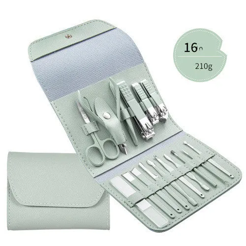 SalonMaster Manicure Kit - Professional Scissors Nail Clippers Set