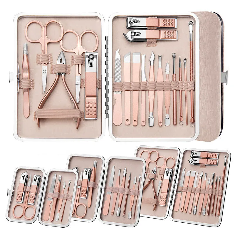 SalonMaster Manicure Kit - Professional Scissors Nail Clippers Set