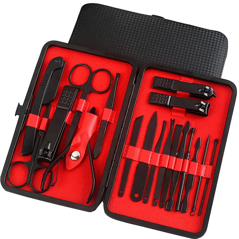 SalonMaster Manicure Kit - Professional Scissors Nail Clippers Set