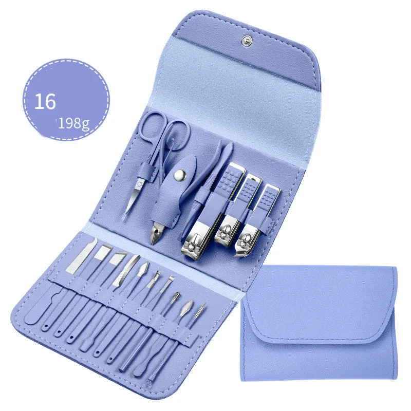 SalonMaster Manicure Kit - Professional Scissors Nail Clippers Set