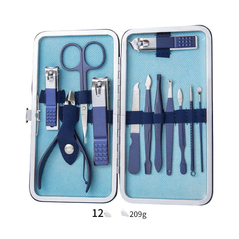 SalonMaster Manicure Kit - Professional Scissors Nail Clippers Set