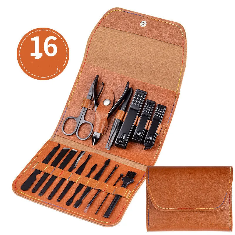 SalonMaster Manicure Kit - Professional Scissors Nail Clippers Set
