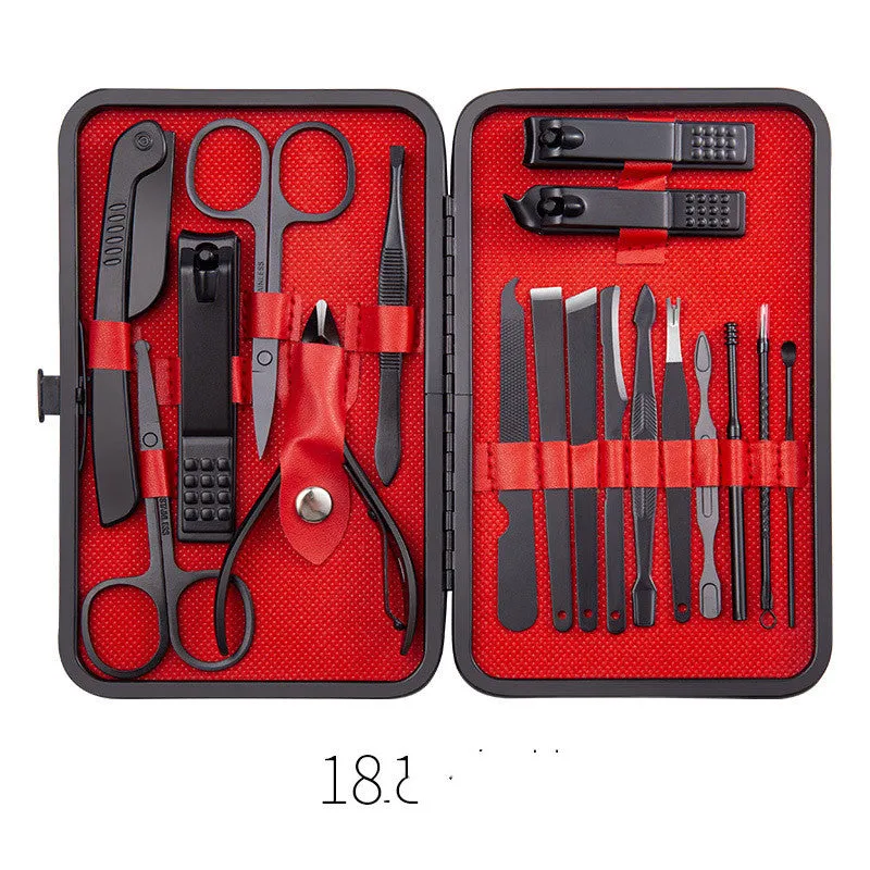 SalonMaster Manicure Kit - Professional Scissors Nail Clippers Set