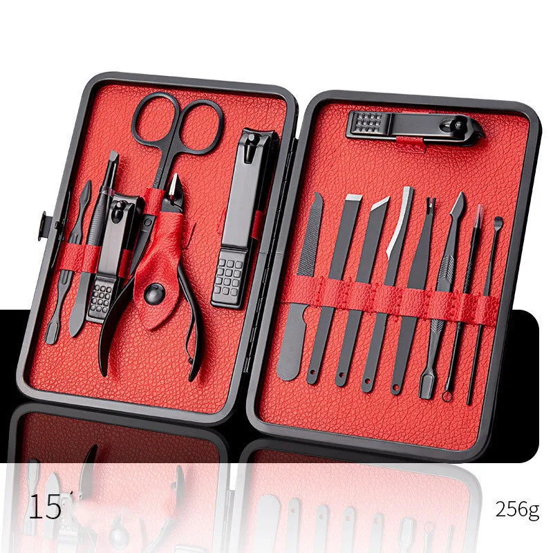 SalonMaster Manicure Kit - Professional Scissors Nail Clippers Set