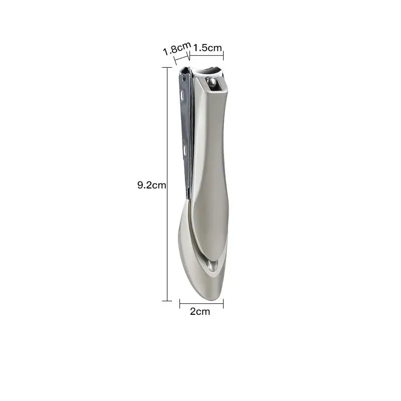 Sharpest Stainless Steel Nail Clippers - Curved Edge Design