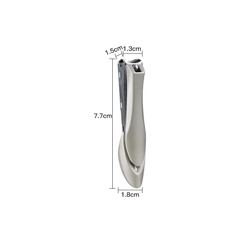 Sharpest Stainless Steel Nail Clippers - Curved Edge Design