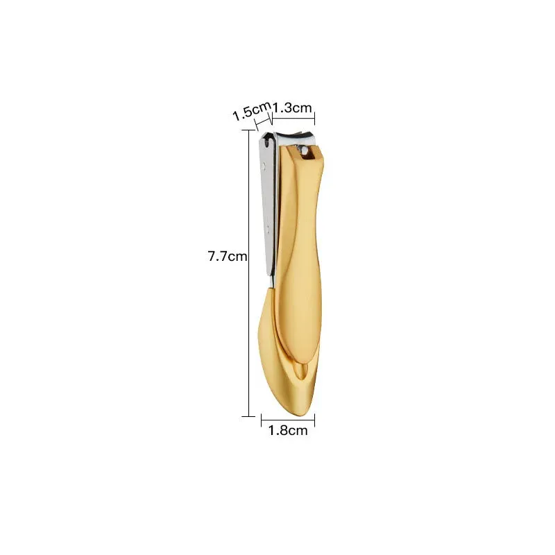 Sharpest Stainless Steel Nail Clippers - Curved Edge Design
