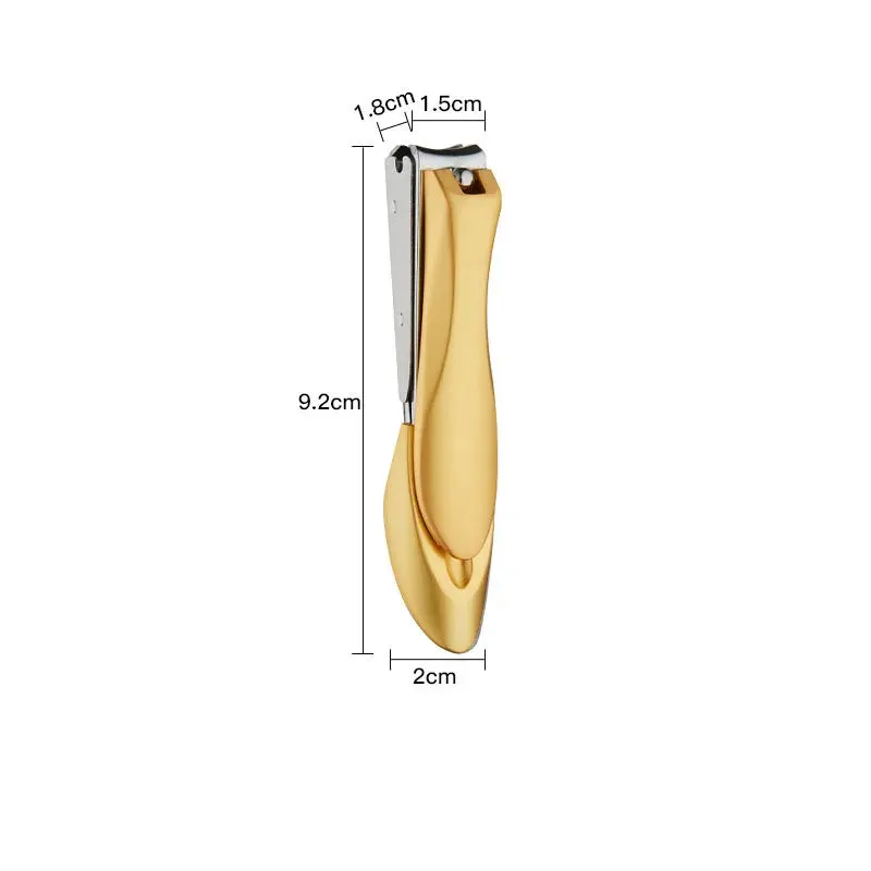 Sharpest Stainless Steel Nail Clippers - Curved Edge Design