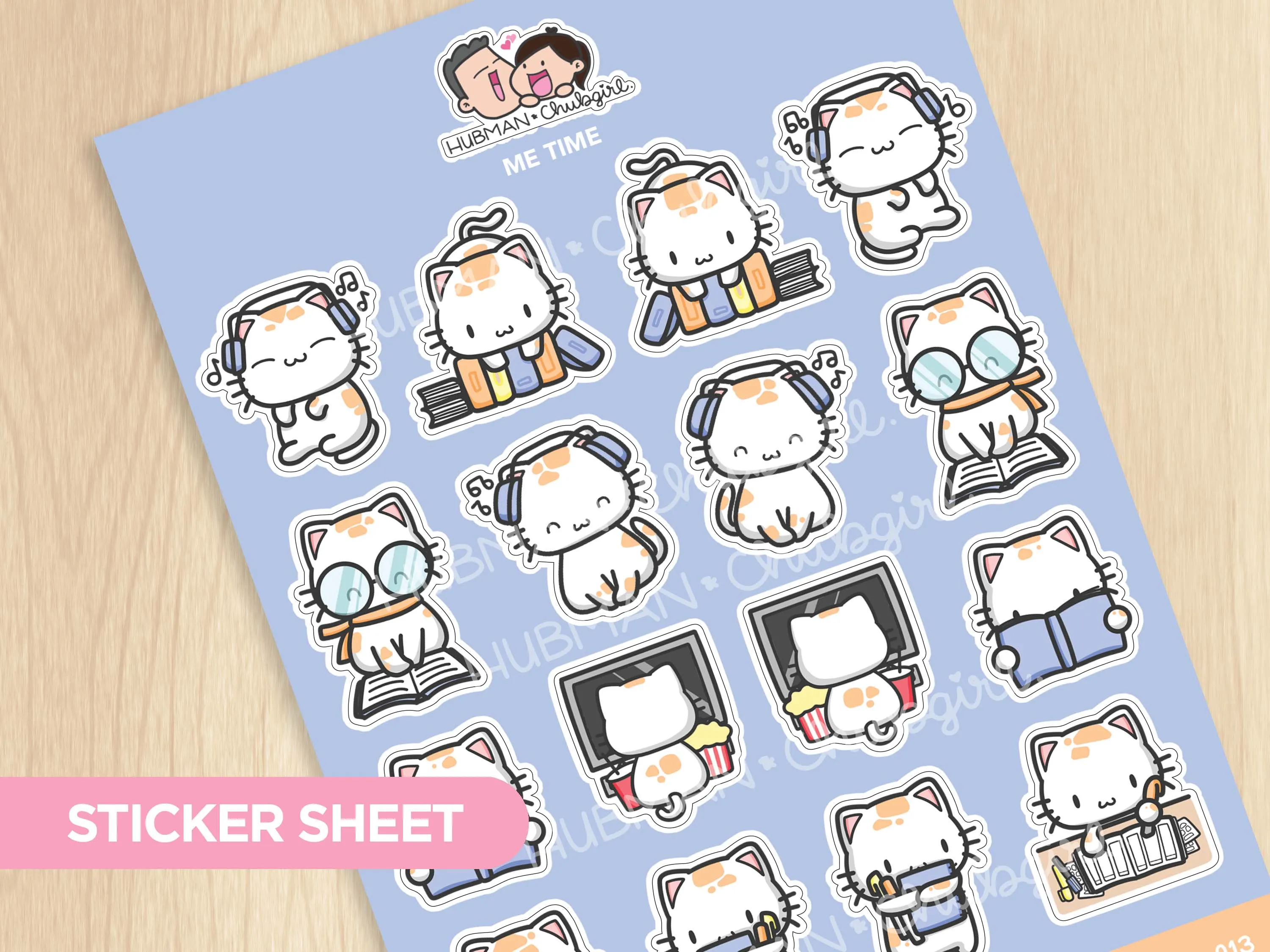 Sticker Sheet - Me Time