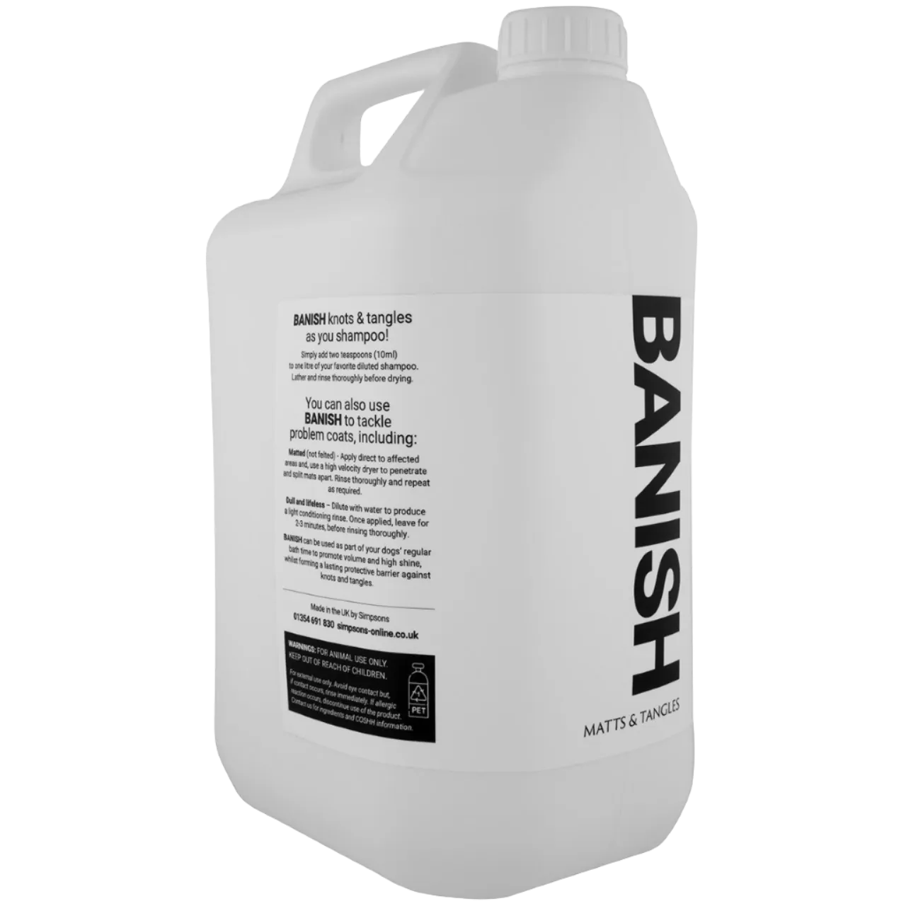 Super Dematting and Deshedding Conditioner 1.3 Gallon by Banish